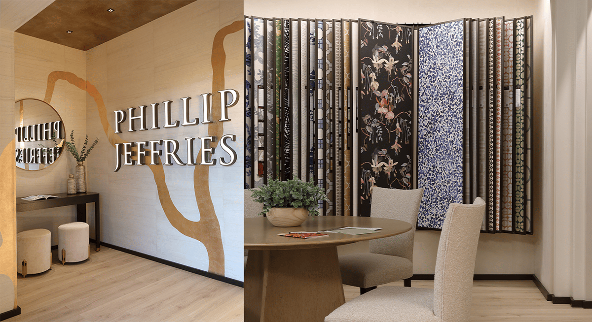 Step Inside Our New Phillip Jeffries Dallas Showroom